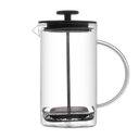 Ver imagem 2 de Cafeteira/prensa Francesa Lyor Vidro Preta Quadratta 700ml