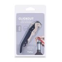 Ver imagem 3 de Abridor de Garrafa Saca-rolha Dois Estágios Pulltex Clickcut:azul Marinho