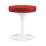 Banqueta Tulipa Saarinen Branca - Vermelho - 1