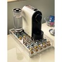 Ver imagem 2 de Porta Cápsulas Nespresso em Acrílico com gaveta para 40 Un Centauri Acrílicos PCN-40-1GV