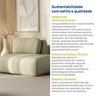 Sofá Modular Sumiê 80cm Direito Orla CabeCasa MadeiraOriginals - 10