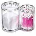 Ver imagem 2 de Porta Algodão Cotonete Disco Organizador Acrílico Banheiro