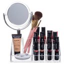 Ver imagem 1 de Organizador Com Espelho Duplo Porta Maquiagem Em Acrílico