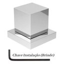 Ver imagem 4 de Kit 4 Acabamento Registro Quadrado 1/2 3/4 Padrão Deca Luxo