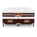 Ver imagem 3 de Cama Box King Castor Silver Star Air Double Pocket Hibrido 193x203x61 + Box Castor