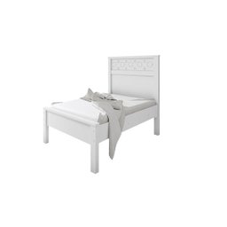 Cama Solteiro Las Vegas Geval Branco 111x98x202 - 1