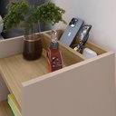 Ver imagem 4 de Mesa de Cabeceira Criado Quarto Escritório Max Retro - Fendi e Hanover