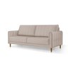 Sofá Living Biagio Veludo 1,70m com Pés Madeira Sala Luxo:bege - Pr 185 - 3