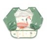 Babador Impermeável Manga Longa Blw Curta Kit 2unds Flamingo Baby Babador Blw, Babador Avental, Baba - 7