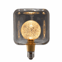 Ver imagem 1 de Lâmpada Filamento Led Cubo Bubbles Fumê E27 4w 2200k Bivolt