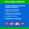 FELTRO EM ROLO ADESIVO CINZA GR 25X3X5000MM - 3