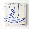 Via Sacra Azul - Cláudio Pastro 14 peças 5cm x 5cm - 2