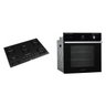 Conjunto de Cooktop 5 Bocas à Gás e Forno à Gás de Embutir 78L Brastemp 220V - 1