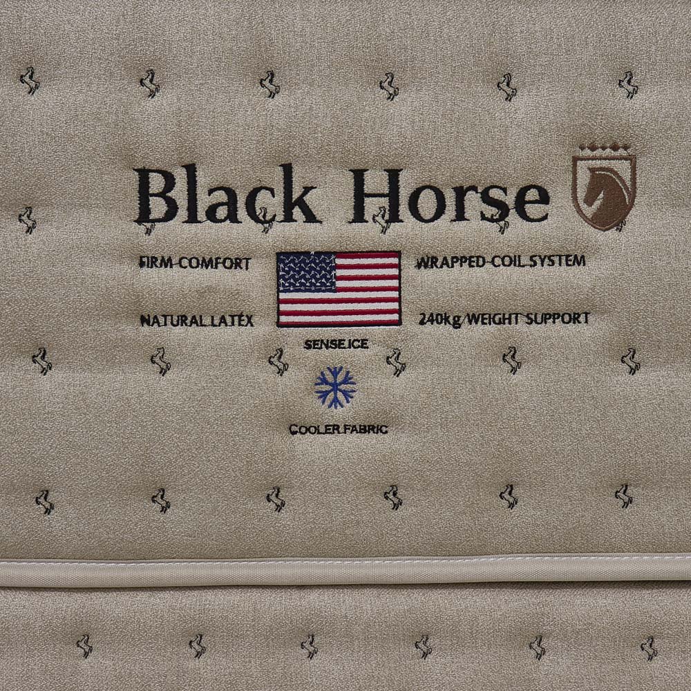 Colchão Casal Black Horse Firme Fortezza 138x188 138x188cm - 5