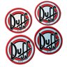 Porta copos redondo - Simpsons Duff Beer logo - 1