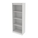 Ver imagem 1 de Armário Estante para Escritório com 4 Prateleiras Me4150 Branco Tecnomobili