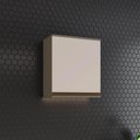 Ver imagem 1 de Armário Aéreo de Cozinha Lora 60cm 1 Porta MDF Duna-Cristal Casa 812