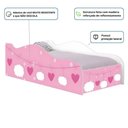 Ver imagem 2 de Cama Solteiro Glow Nuvens Meninas Solteiro com Colchão
