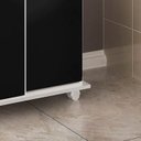Ver imagem 4 de Balcao Fruteira Cozinha 2 Portas 89 Cm Mf185 Branco Preto Dtall