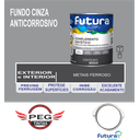 Ver imagem 1 de ZARCÃO FUNDO CINZA ANTICORROSIVO FUTURA - FUTURIT - 900 ML