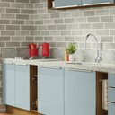 Ver mais imagens de Armário de Cozinha Completa 300cm Rustic/Cinza Lux da Sabrina Madesa
