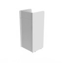Ver imagem 1 de Balcão Caixa 100% MDF Modelo Curto 50x110x45cm Comac