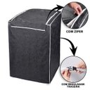 Ver imagem 1 de Capa Maquina de Lavar Roupas 12kg a 16kg Corino Resistente G - Chumbo
