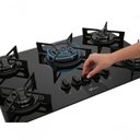 Ver imagem 4 de Fogão Cooktop Fischer 5 Bocas Tripla Chama Fit Line 36340-102674 Bivolt