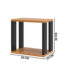 Nicho Escritório Freijó Preto Pradel - 4