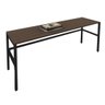 Mesa para Escritório Marelli Frame Carvalho 140x40cm - 1