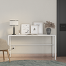 Mesa para Escritório Marelli Frame Branca 140x40cm - 5
