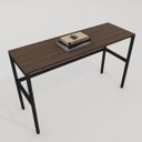 Ver imagem 1 de Mesa para Escritório Marelli Frame Carvalho 120x40cm