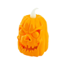 Kit 6 Velas Abobora Temáticas Halloween Eletronicas Led com Pilha 7cm X 5cm - 4