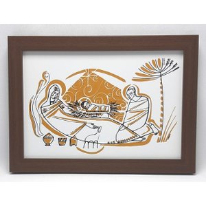 Quadro Natal do Senhor 28,5cm x 20cm - Cláudio Pastro