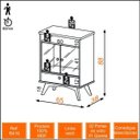 Ver imagem 3 de Bar 2 Portas de Vidro Dalla Costa