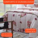 Ver imagem 6 de Jogo de Lençol Elástico Casal Padrão Cama Box 4 Peças Sultan Perla