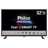 TV LED 32 Polegadas Smart com Wi-Fi, 2 Hdmi, 2 Usb 2.0, Processador Quad Core, Midia Cast Philco Pt - 1