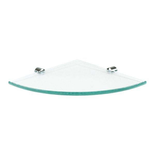 Prateleira De Canto de Vidro 20 cm - Sanit - 1