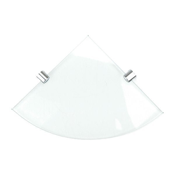 Prateleira De Canto de Vidro 20 cm - Sanit - 2