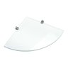 Prateleira De Canto de Vidro 25 cm - Sanit - 3
