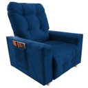 Ver imagem 2 de Poltrona Reclinável do Papai & Mamãe Confort Marinho