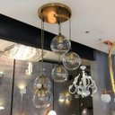 Ver imagem 3 de Lustre Pendente Gold Jason Miller Jabuticaba 5 Globos