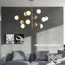 Ver imagem 3 de Lustre Pendente Luminária Gold Design Jason Miller 5 Globos