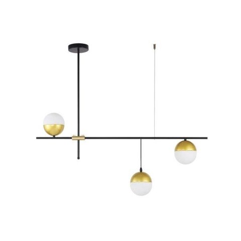 Lustre Pendente Bille Moderno 3 Globos