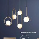 Ver imagem 3 de Lustre Pendente Moderno Berlim Globo Bola