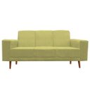 Ver imagem 1 de Sofá 3 Lugares Arezzo Suede Amarelo - Beatriz Decor