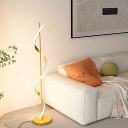 Abajur Decorativo de Chão 140x25cm Luminária Elegante para Sala Quarto Escritório e Hall de Entrada - 2