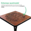 Ver imagem 4 de Mesa Bistro Alta Quadrada de Madeira para Sala de Estar - Beer Happy Hour - Preta