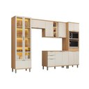 Ver imagem 2 de Kit Cozinha 5 Peças 11 Portas Bless CZ665 Off Linea
