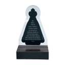 Ver imagem 2 de Adorno Pedestal de Mesa Nossa Senhora Aparecida Metal Dourado